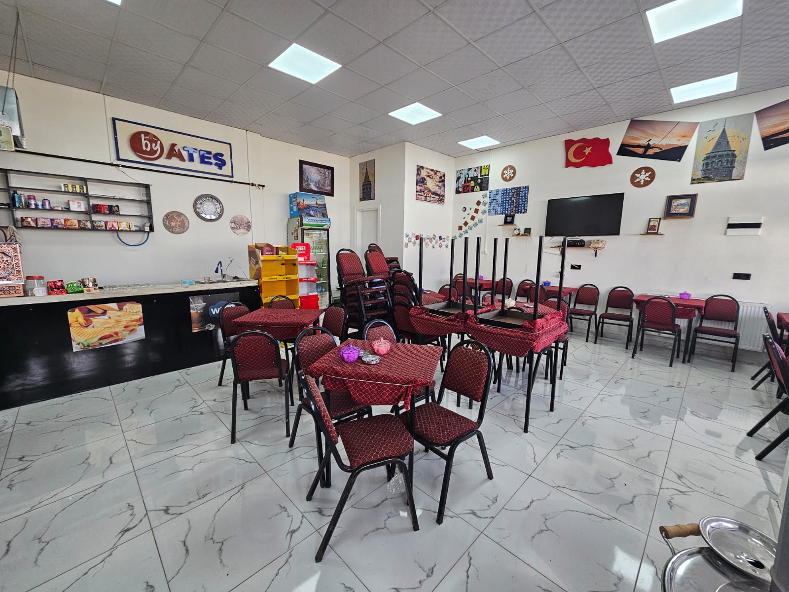 HİLALKENT'TE DEVREN KİRALIK CAY OCAĞI